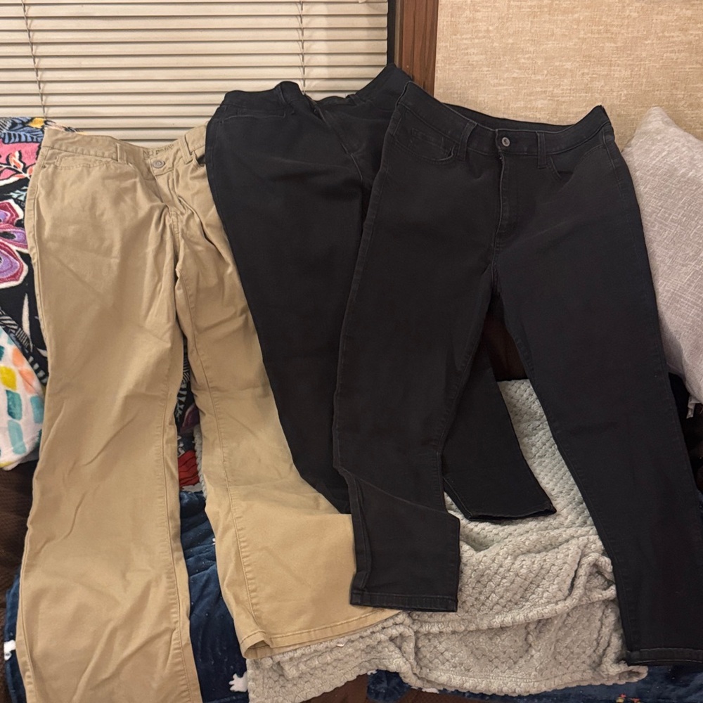 NOBO Women's Black and Tan Jeans
